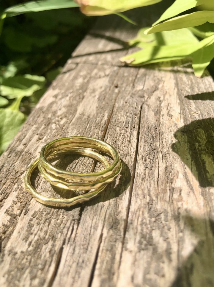 Thin Textured RING • 3 in 1 RING