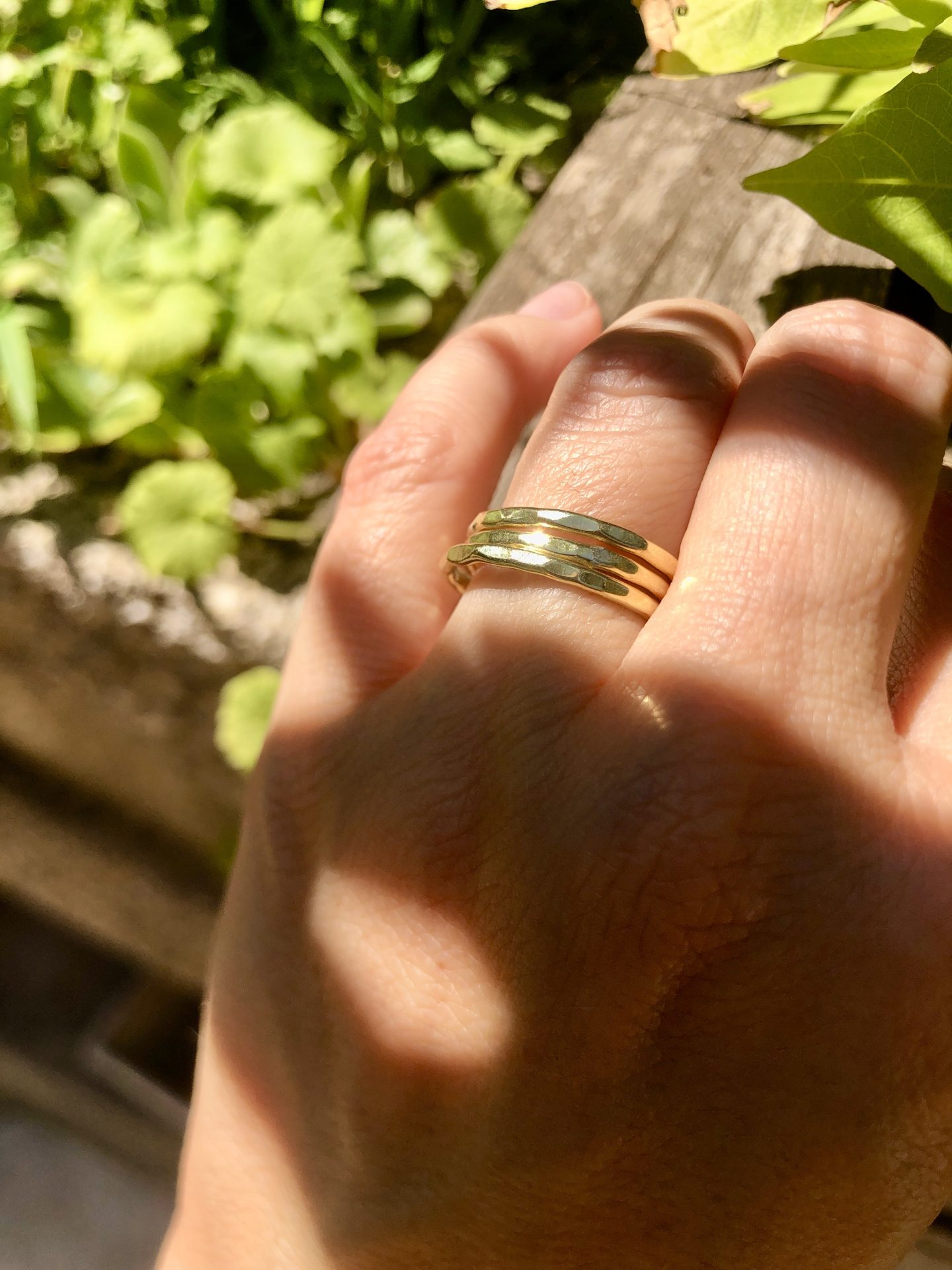 Thin Textured RING • 3 in 1 RING - Image 3
