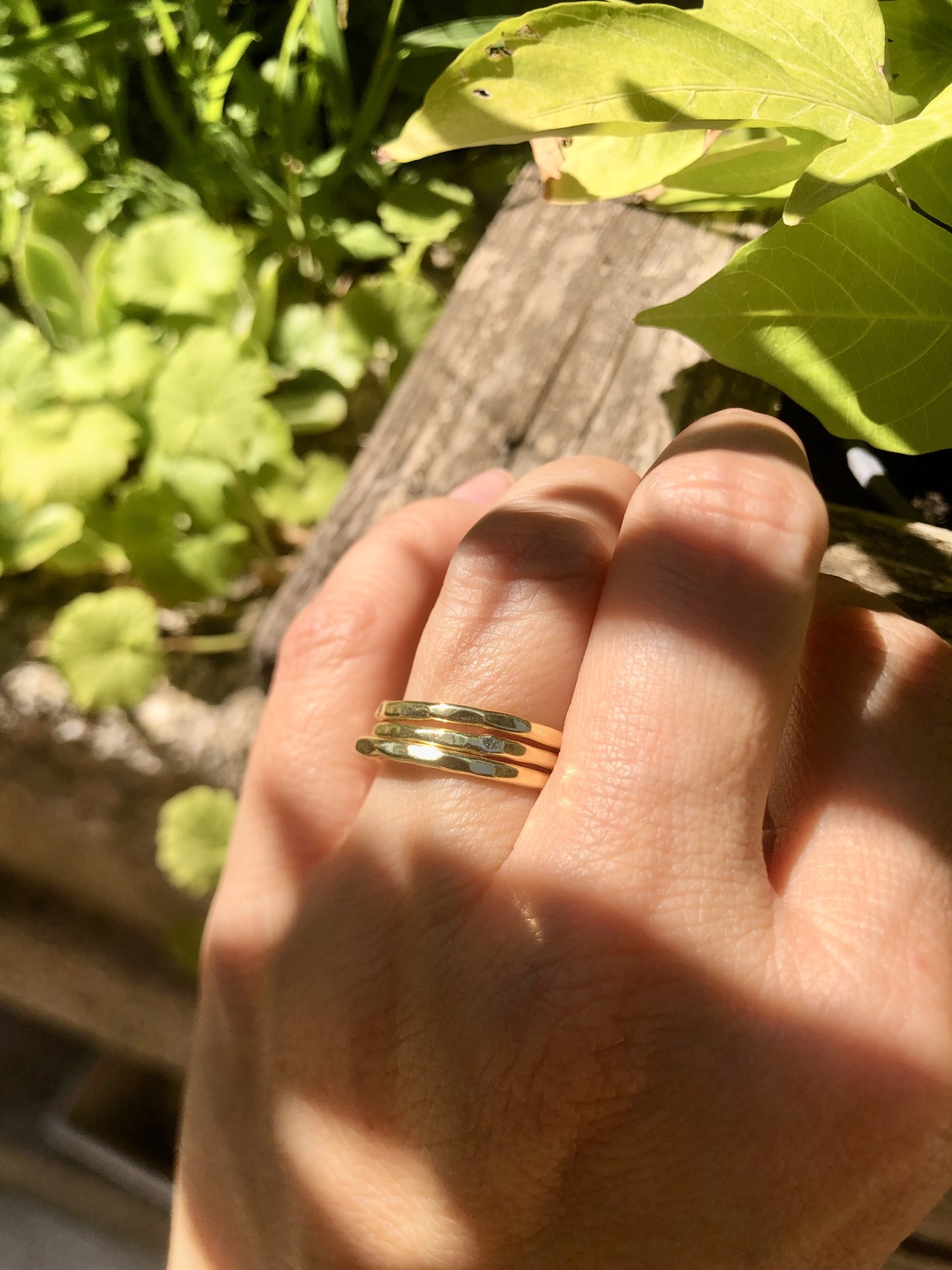 Thin Textured RING • 3 in 1 RING - Image 2
